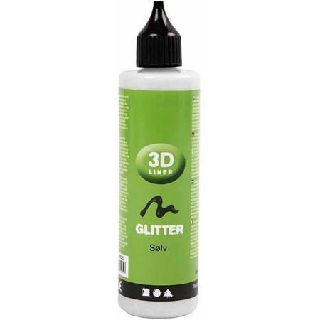 Liner 3D - Verf - 100 ml - Zilver