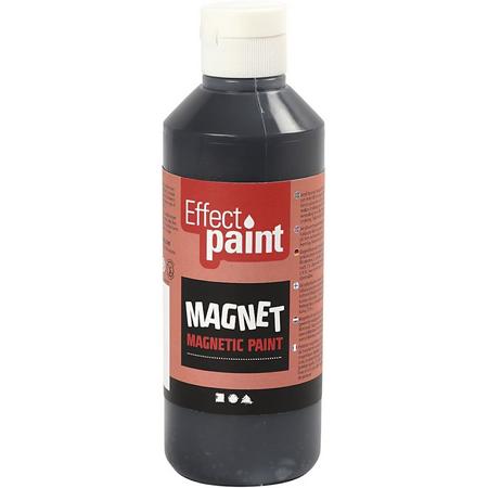 Magnetische verf, zwart, 250 ml