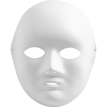 Masker, h: 22 cm, 10 stuks