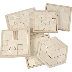 Puzzel, afm 13-17,5 cm, triplex, 6 sets