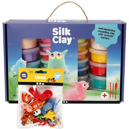Silk Clay Cadeauset met Grappige Lichaamsonderdelen