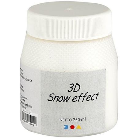 Sneeuw Pasta 3D - Hobby Decoratie - 250 ml