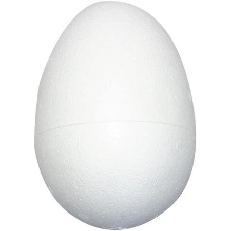Styropor eieren, h: 12 cm, 25 stuks