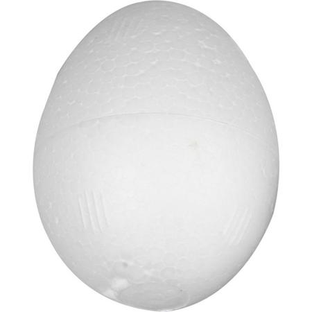 Styropor eieren, h: 3,7 cm, 100 stuks