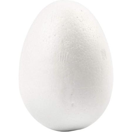 Styropor eieren, h: 6 cm, 50 stuks