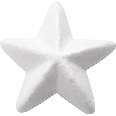 Styropor sterren, b: 11 cm, 25 stuks