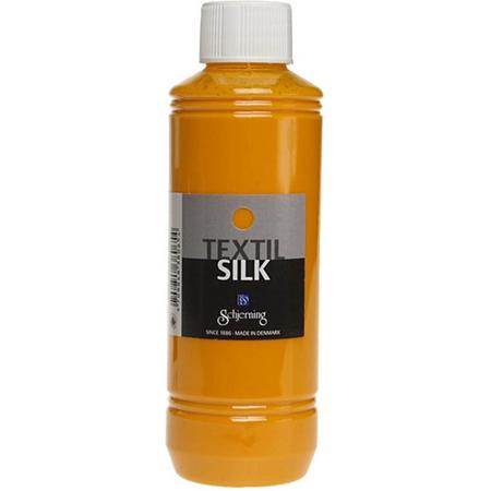Textil Silk, goudgeel, 250 ml