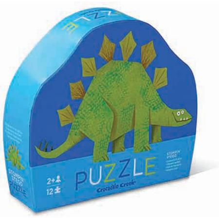 Crocodile Creek 12 pc Mini Puzzle - Stegosaurus