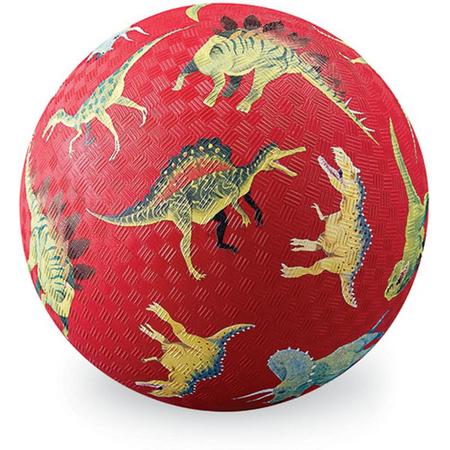 Crocodile Creek 18 cm Playball - Dinosaurs Red