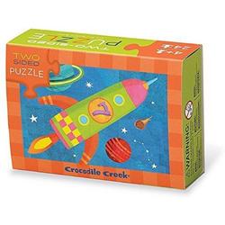 Crocodile Creek  legpuzzel 2-Sided Puzzle/Space* - 24 stukjes