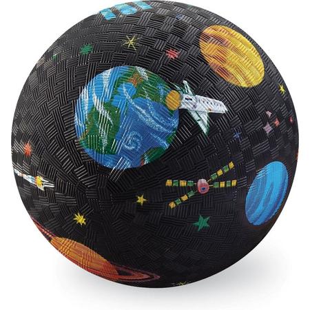 Speelbal 18 cm Space Exploration Zwart