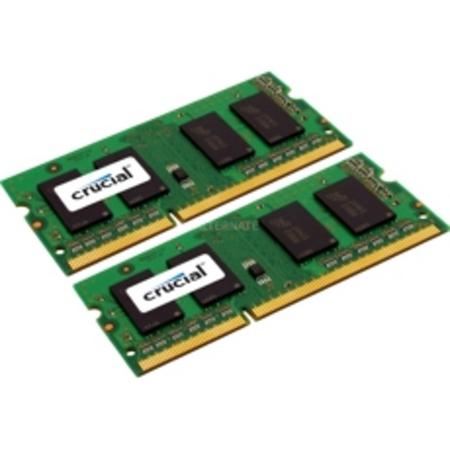 CT2KIT25664BF160BJ 4GB kit (2GBx2) DDR31600 MT/s (PC3-12800) CL11 SODIMM 204pin 1.35V/1.5V Single Ranked