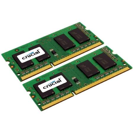Crucial 16GB (2x8GB) DDR3-1333 CL9 SO-DIMM 16GB DDR3 1333MHz geheugenmodule