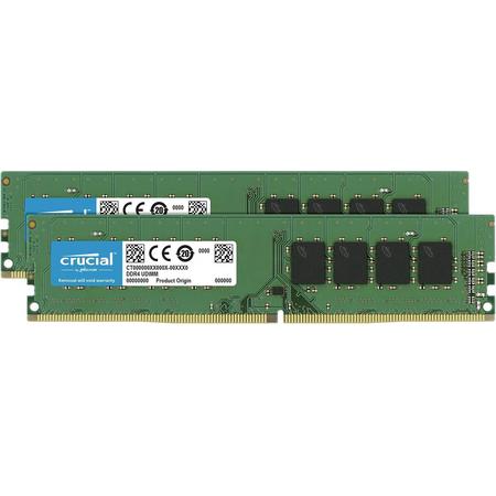 Crucial 16GB Kit 8GBx2 DDR4-2666 UDIMM