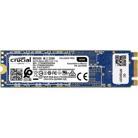 Crucial MX500 - Interne SSD - 500GB