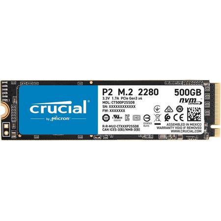 Crucial P2 500GB 3D M.2 SSD
