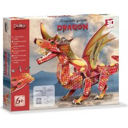 Dragon 3D - 50 cm - Knutselen - Knutselpakket - knutselpakketten - Knutselen meisje - Knutselen jongens - Knutseldoos - Knutselspullen - Crealign Dragon Bouwset