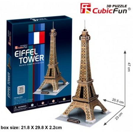 3D Puzzel Eiffeltoren 37Dlg.