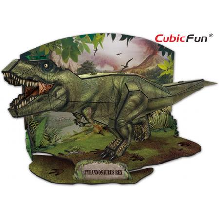 3D puzzel DINO TYRANNOSAURUS REX dinosaurier
