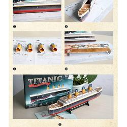 Titanic 3D Puzzel 35 stuks - Roayl mail ship 3D Puzzle - CubicFun