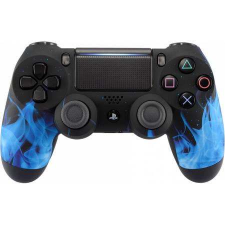Blue Flames - Custom Sony PlayStation PS4 Wireless Dualshock 4 V2 Controller