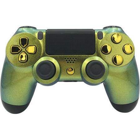 Booster Gold - Custom Sony PlayStation PS4 Wireless Dualshock 4 V2 Controller