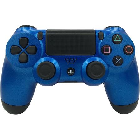 Metallic Blauw - Custom PlayStation PS4 Wireless Dualshock 4 V2 Controller