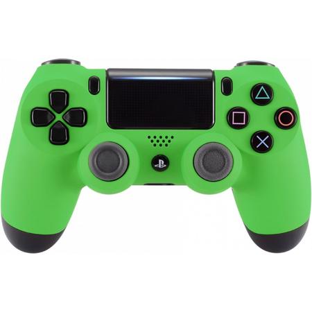 Soft Touch Groen - Custom Sony PlayStation PS4 Wireless Dualshock 4 V2 Controller