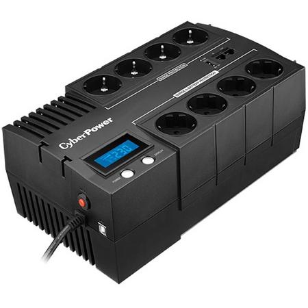 CyberPower BR700ELCD Line-Interactive 700VA 8AC outlet(s) Zwart UPS