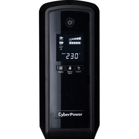 CyberPower CP550EPFCLCD UPS 550 VA 6 AC-uitgang(en) Line-Interactive