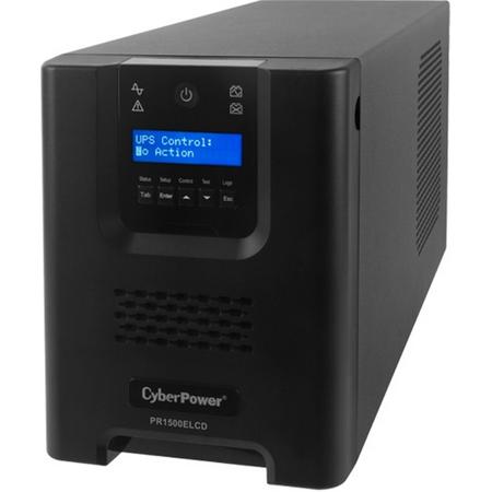 CyberPower PR1500ELCD UPS 8 AC-uitgang(en) 1500 VA 1350 W