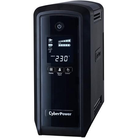CyberPower CP900EPFCLCD 900VA 6AC outlet(s) Compact Zwart UPS