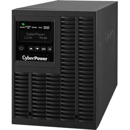 CyberPower OL1000EXL Dubbele conversie (online) 1000VA 6AC outlet(s) Toren Zwart UPS