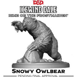 D&D Icewind Dale: Rime of the Frostmaiden - Snowy Owlbear (1 fig)