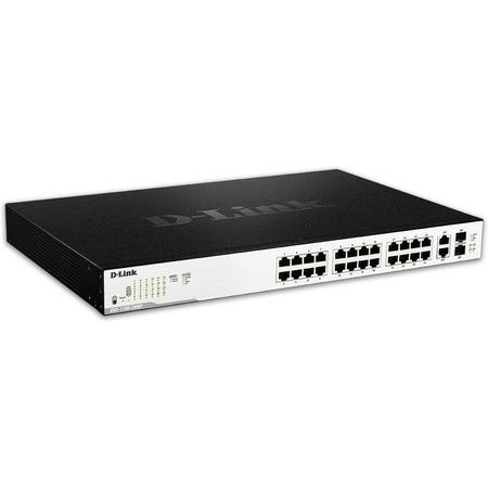 D-Link DGS-1100-26MP netwerk-switch