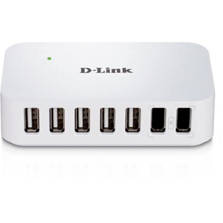 D-Link DUB-H7 - 7-Port Hi-speed USB 2.0 Hub