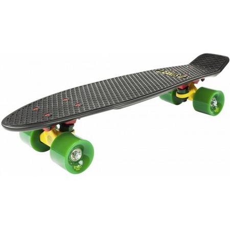 D-Street Skateboard Rasta - Polyprop Pennyboard mini cruiser