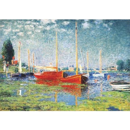 Claude Monet Argenteuil kunstpuzzel 1000
