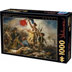 Eugène Delacroix -  Liberty Leading The People 1000
