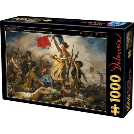 Eugène Delacroix -  Liberty Leading The People 1000