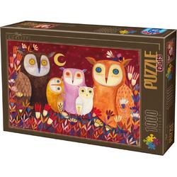 Owls - Uilen puzzel 1000 stukken kunst art by Andrea Kürti