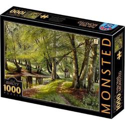 Peder Mork Monsted - Zomer in het bos (1000 stukjes, kunst puzzel)