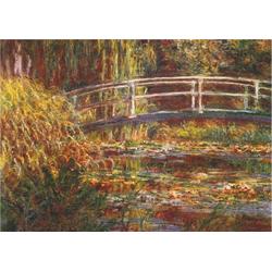 kunst puzzel Monet - De Japanse brug (1000 stukjes)