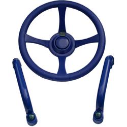D ko-Play stuurwiel met handgrepen blauw