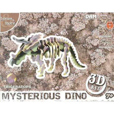 Bones en More: Mysterious Dino - 3D Puzzel