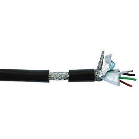 DAP Audio DAP Dig-Quad, Mic/Line/DMX kabel, 4 polig, Zwart, 100 meter op rol Home entertainment - Accessoires