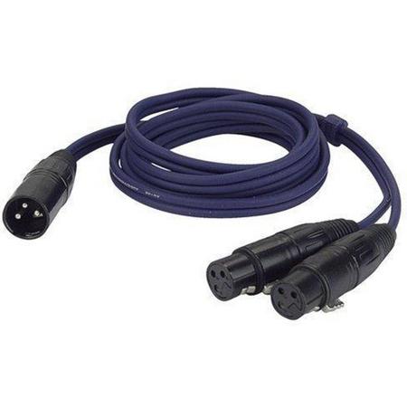 DAP Audio DAP kabel, XLR Male - 2 XLR Female, 150cm Home entertainment - Accessoires