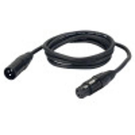 DAP Audio XLR microfoon kabel, zwart, 6m