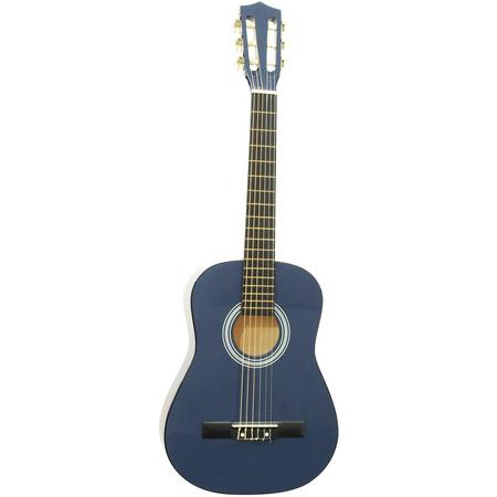 DIMAVERY AC-303 klassieke gitaar 1/2, blauw