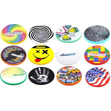 Disceez flexibele frisbee met verschillende leuke prints (kan niet gekozen worden)